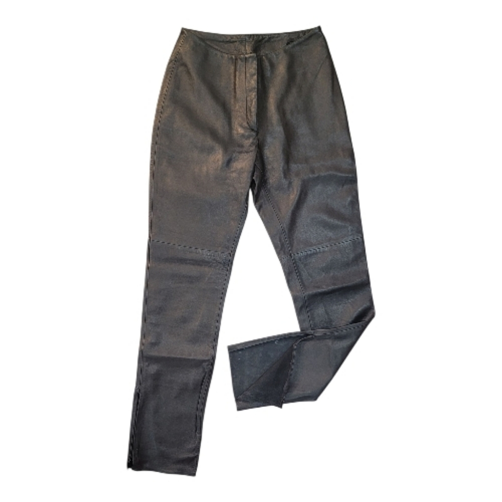 Bebe Leather Pants Slim Fit Women’s Size 2